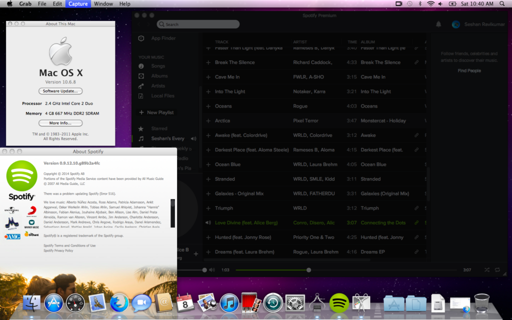 Spotify for os x 10.6.8